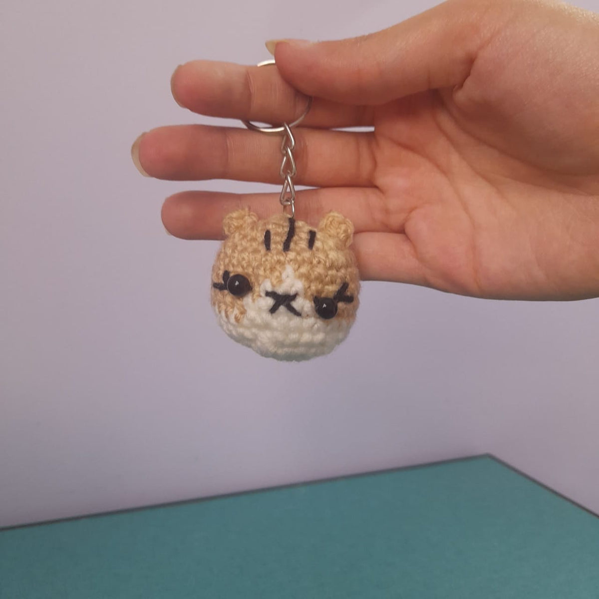 handmade crochet keychains